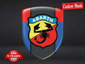 Fiat Abarth Pegatinas Silicona Auto Tuning Profesional Personalizable